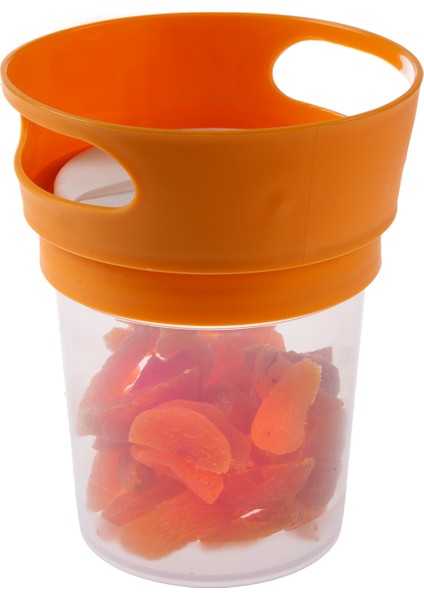 Dökülmeyi Önleyen Bebek Alıştırma & Atıştırma Mama Kabı - Kayısı fiyatları