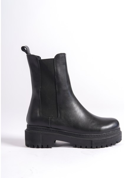 Nora Lastikli Ortopedik Taban Suya ve Soğuğa Dayanıklı Günlük Kışlık Kadın Bot St Siyah modelleri