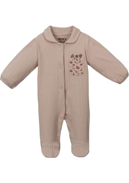 243380 Kız Bebek Ecris Manşetli 3'lü Tulum fiyatları