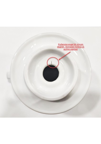 V60 Porselen Dripper Kahve Demleme Defoludur fiyatları