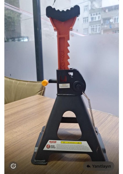 013-RC6028 Araba Sehpası 3 Ton Emniyet Pimli