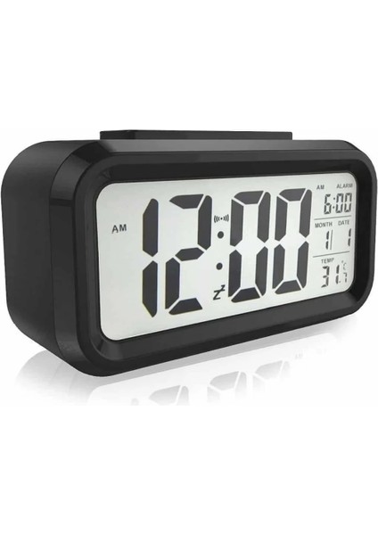 Dijital Masa Saati Takvim Çalar Saat Alarmlı Işıklı LED Ekran Pilli modelleri