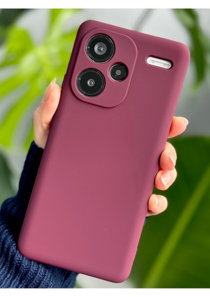 Redmi Note 13 Pro Plus Uyumlu Içi Kadife Lansman Esnek Silikon Kılıf