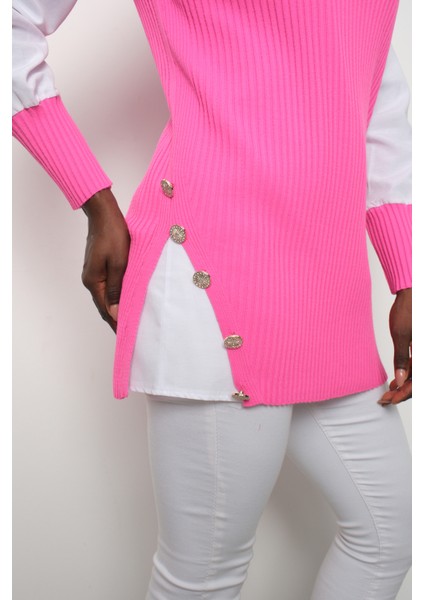 Fitilli Triko Süveterli Gömlek Ikili Kombin indirimleri