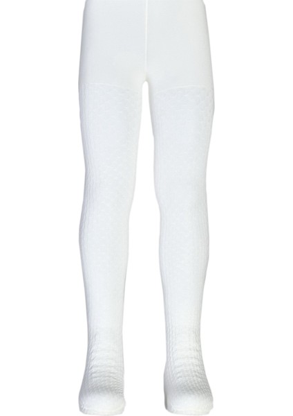 Damla Desenli Mikro Çocuk Külotlu Çorap