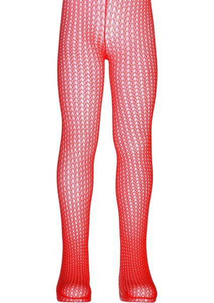 Dantel (Örümcek) File Çocuk Külotlu Çorap