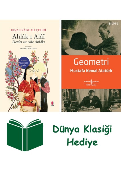Ahlak-I Alai + Geometri + Dünya Klasiği Hediye