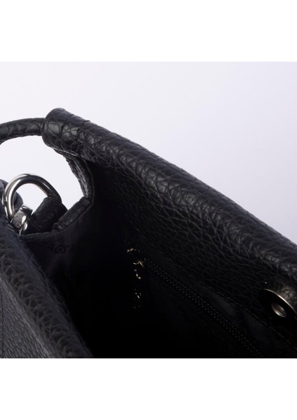 Kadın Zincirli Büzmeli Çıtçıtlı Omuz ve Çapraz Çanta modelleri