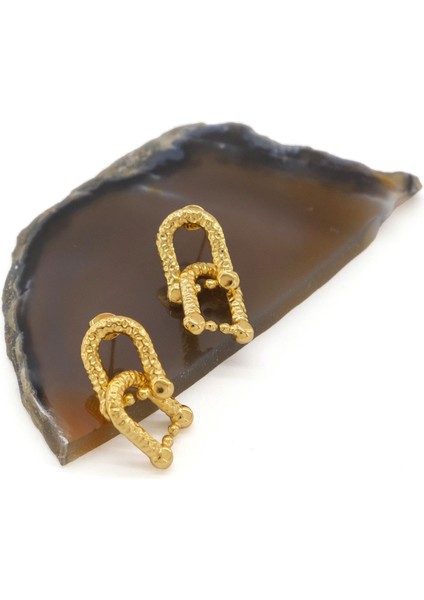 Çelik Küpe Altın Kaplama Kadın UNK-802 fiyatları