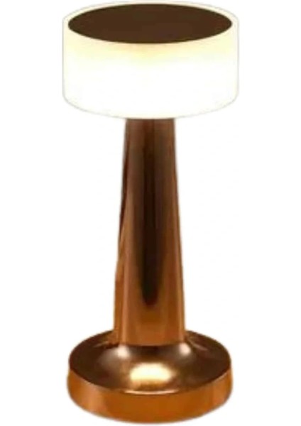 Kablosuz Renkli Masa ve Gece Lambası Altın Rengi Dokunmatik LED Lamba indirimleri