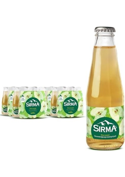 Sirma C Vitaminli Elma Aromalı Doğal Maden Suyu (24 x 200 Ml) modelleri