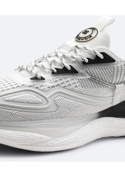 Erkek Beyaz Nefes Alan Hafif Sneaker Ayakkabı A51Y8012