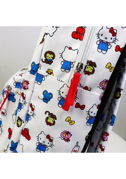 Çocuk Sırt Çantası Hello Kitty Figürlü Beyaz HK293 fiyatları