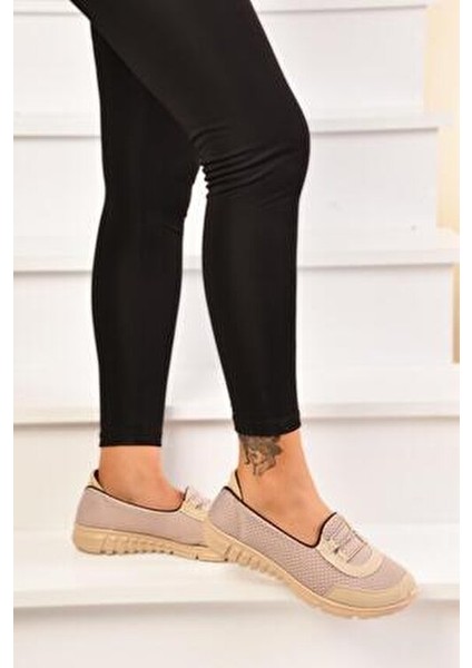 Kadın Siyah Beyaz Bağcıksız Rahat Hafif Memory Kalın Taban Yürüyüş Anne Günlük Bez Spor Ayakkabı modelleri