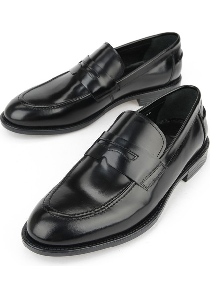 , Erkek Hakiki Deri Ayakkabı 15350Z1120 Siyah indirimleri