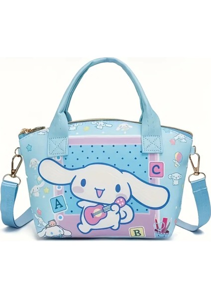 Çocuk Küçük Boy Omuz Çantası Cinnamoroll Figürlü AD02298