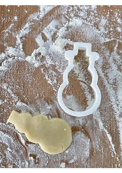 Yılbaşı Konseptli Kurabiye Kalıbı Seti 5'li modelleri