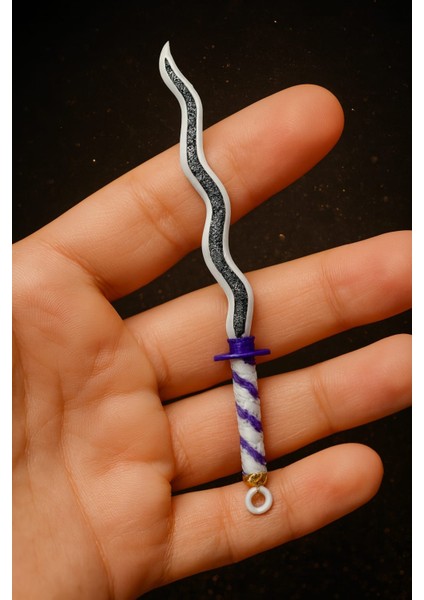 Demon Slayer Mini Katana Seti – 7 Karakter – 3D Baskı Koleksiyon Kılıçları indirimleri