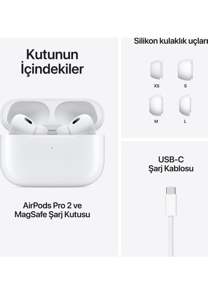 MTJV3TU/A Airpods Pro 2. Nesil Magsafe Şarj Kutusu (Usb-C) - Outlet