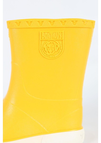 Nautic-F Yellow/white Çocuk Yağmur Çizmesi fırsatları
