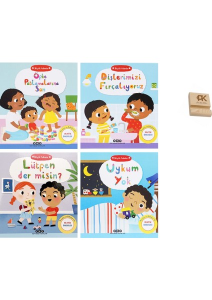 Yapı Kredi Büyük Adımlar Öfke Patlamaları Dişlerimizi Fırçalıyoruz Lütfen Der Misin ve Uyku 4lü Set