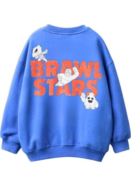 Mavi Brawl Stars Sweatshirt fiyatları
