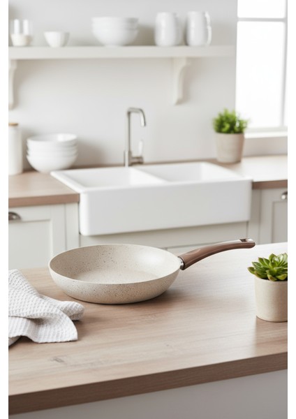 Marcel 13 Parça Granit Tencere Seti Krem fırsatları