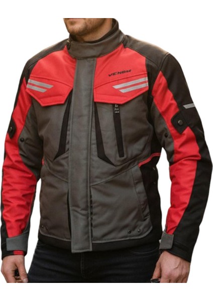 Kophenhag Mont Kırmızı Gri Siyah