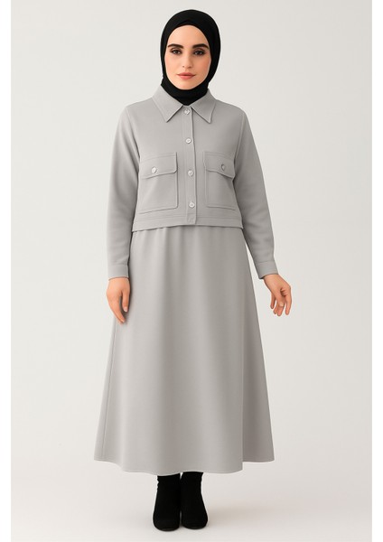 Düğmeli Etekli Ikili Takım fiyatları