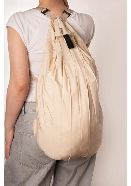 Krem Rengi Katlanabilir Seyahat Çantası fırsatları