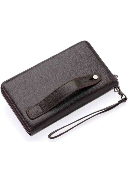 Telefon Bölmeli Hakiki Deri Cüzdan El Çantası fırsatları