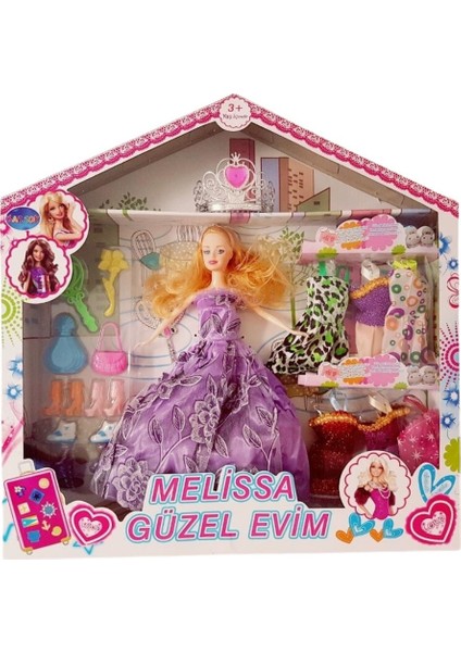 Bebek Yedek Elbiseli ve Aksesuarlı - 1115-21 (Lisinya)