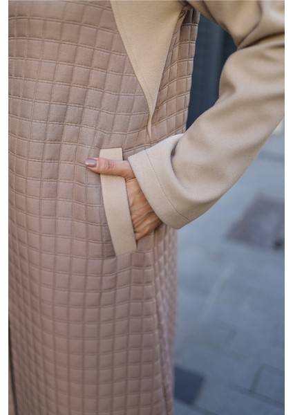 Asmin Kapitone Süet Kap – 422539 modelleri