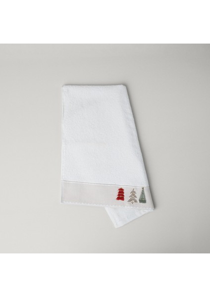 Pine Pamuk 50X85 cm Yüz Havlusu Ekru