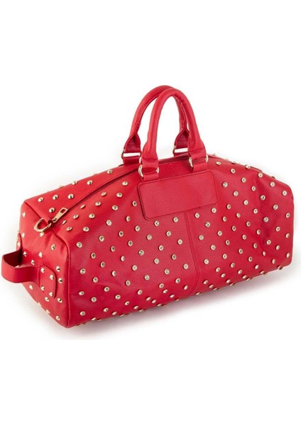 Kadın Zımbalı Geniş El Çantası