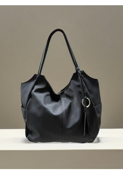 Colette Büyük Boy Fermuarlı Omuz Çantası