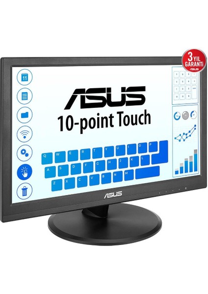 VT169HE 15.6" 1920X1080 Vga/hdmı Dokunmatik Siyah IPS LED Monıtor fiyatları