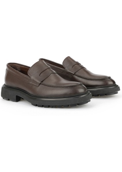 , Erkek Hakiki Deri Ayakkabı 1531007Z4206 Kahve fiyatları