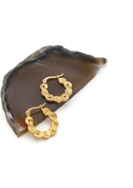 Çelik Küpe Altın Kaplama Kadın UNK-809 fiyatları