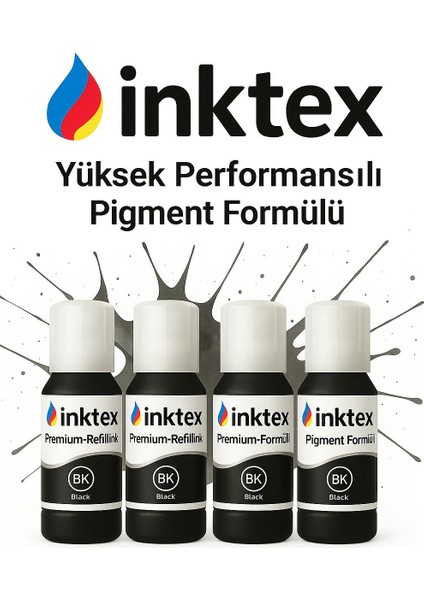 Epson 110 M1100/M1120/M1140/M1170/M1180/M2120/M2140/M2170/M3140/M3170/M3180 Siyah 4'lü Mürekkep Avantaj Paket