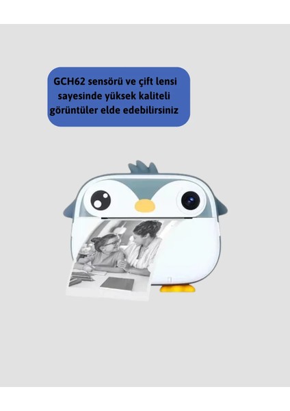 64GB Tf Kart Destekli Çoklu Dil Seçeneği Sunan Anında Baskı Kamera fiyatları