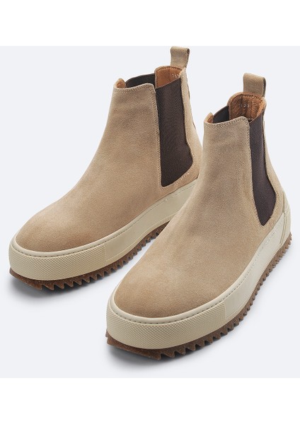 Erkek Vizon Deri Süet Bot A32Y8011