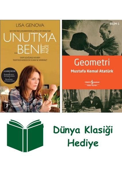 Unutma Beni + Geometri + Dünya Klasiği Hediye