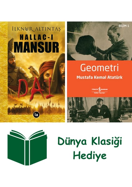 Hallac-I Mansur - Dai + Geometri + Dünya Klasiği Hediye