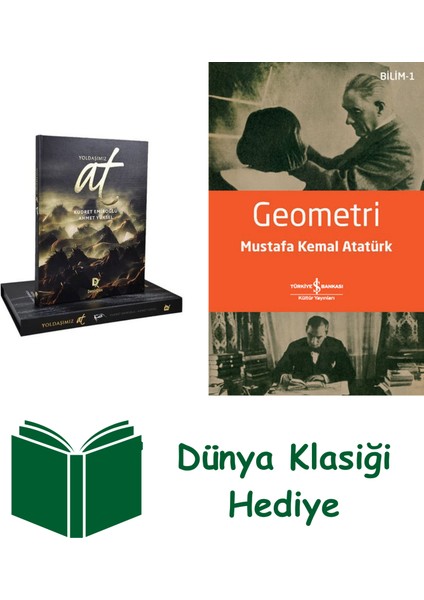 Yoldaşımız At (Ciltli) + Geometri + Dünya Klasiği Hediye
