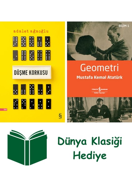 Düşme Korkusu + Geometri + Dünya Klasiği Hediye