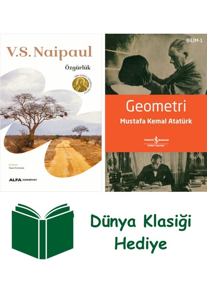 Özgürlük + Geometri + Dünya Klasiği Hediye