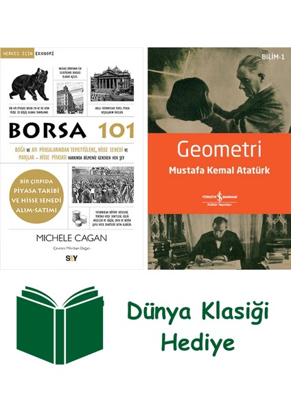 Borsa 101 + Geometri + Dünya Klasiği Hediye