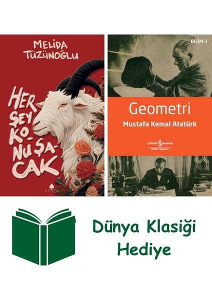 Her Şey Konuşacak + Geometri + Dünya Klasiği Hediye