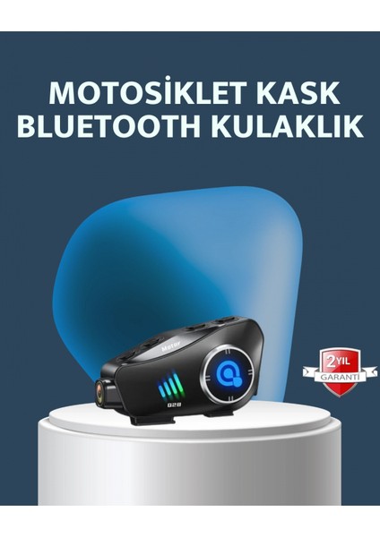 Bluetooth 5.3 Kask Kulaklığı Su Geçirmez Gürültü Azaltıcı